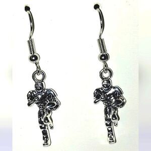 Super cute football sports earrings for women and kids